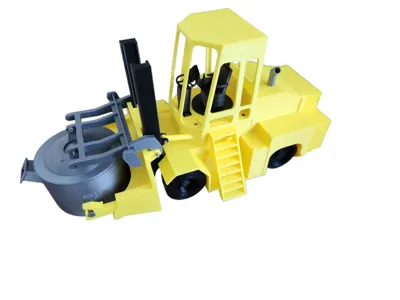 Mecfor Aluminium crucible carrier
