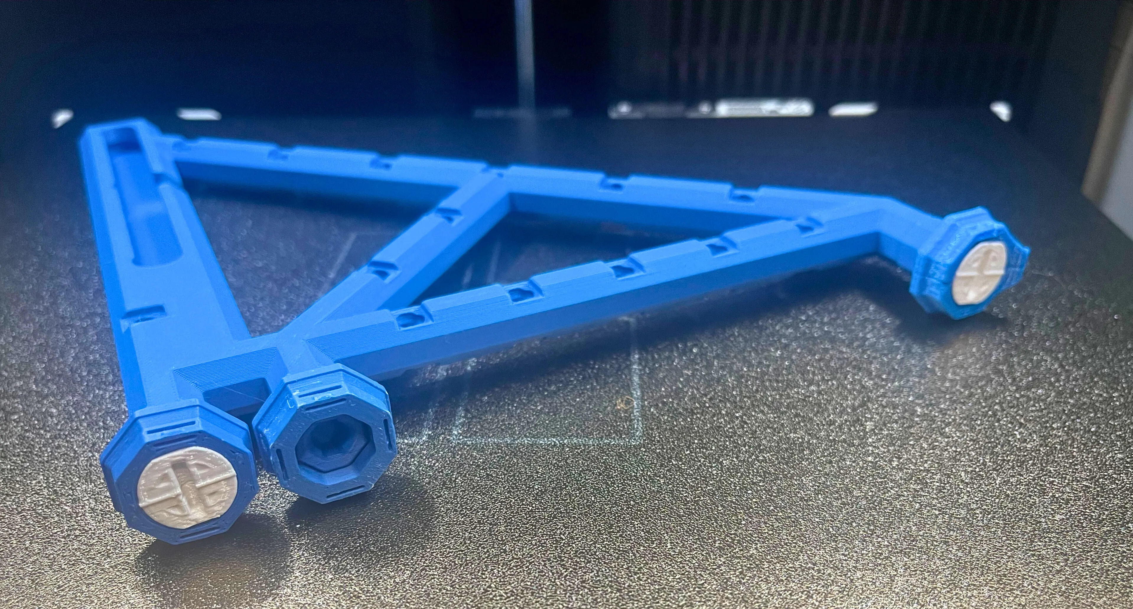 AMS / AMS 2 Pro Multiboard Tilting Shelf - Free 3D Print Model - MakerWorld