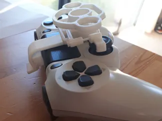 PS4 and Ps5 controller steering wheel.