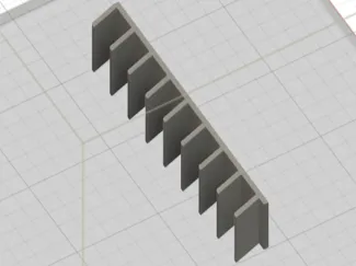 Angled Tool Stand