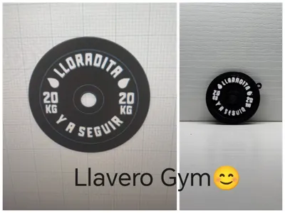 Gym Keychain