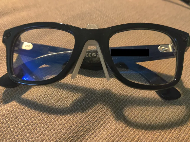Meta Ray-Ban Wayfarer Nose adapter 雷朋徒步旅行者智能眼镜鼻托
