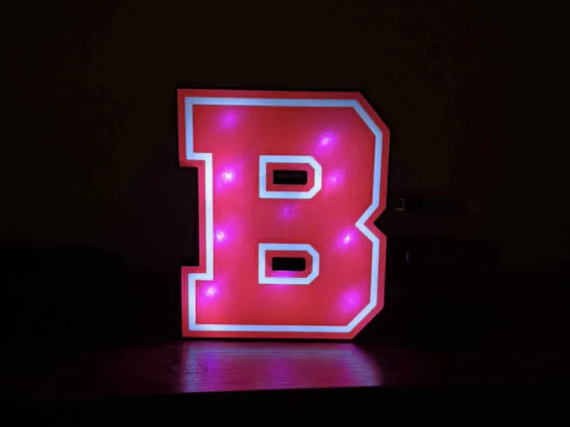 B Light Box (Inspired by Bellefonte Area HS)