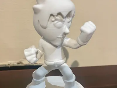 Mii Brawler from Super Smash Bros and Wii