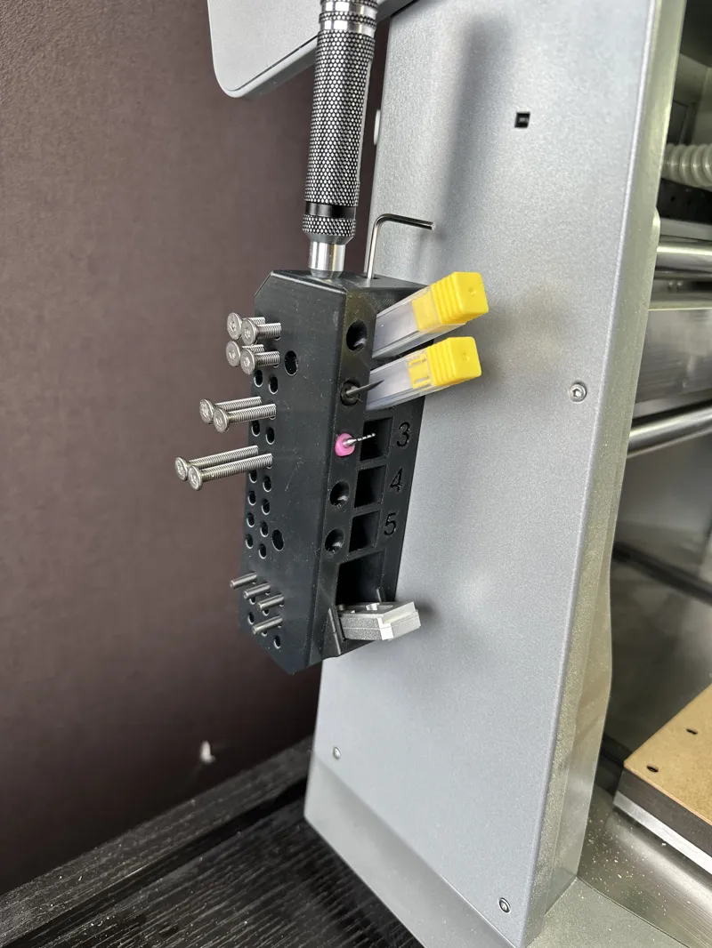 Carvera Air bits and clamp holder