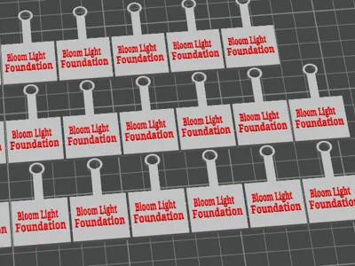 Bloom Light Foundation Keychain 