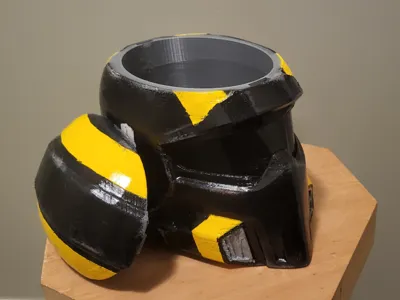 Helldivers 2 B-01 Helmet Cookie Jar