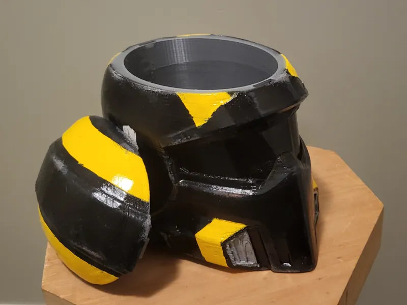 Helldivers 2 B-01 Helmet Cookie Jar