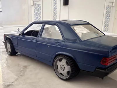 1:24 AMG rim wheels 