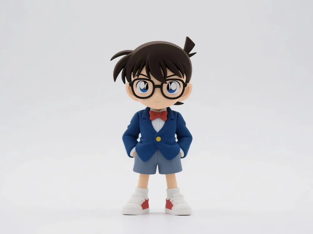 3Dプリント 名探偵コナン 一体造形 a1mini対応 - 無料3Dモデル -MakerWorld