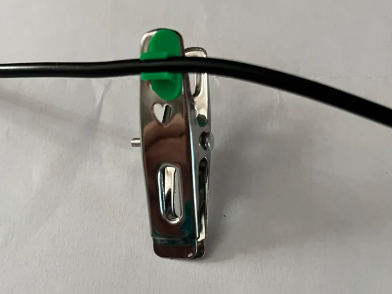Snap-in Clip Holder for 4mm diameter cable