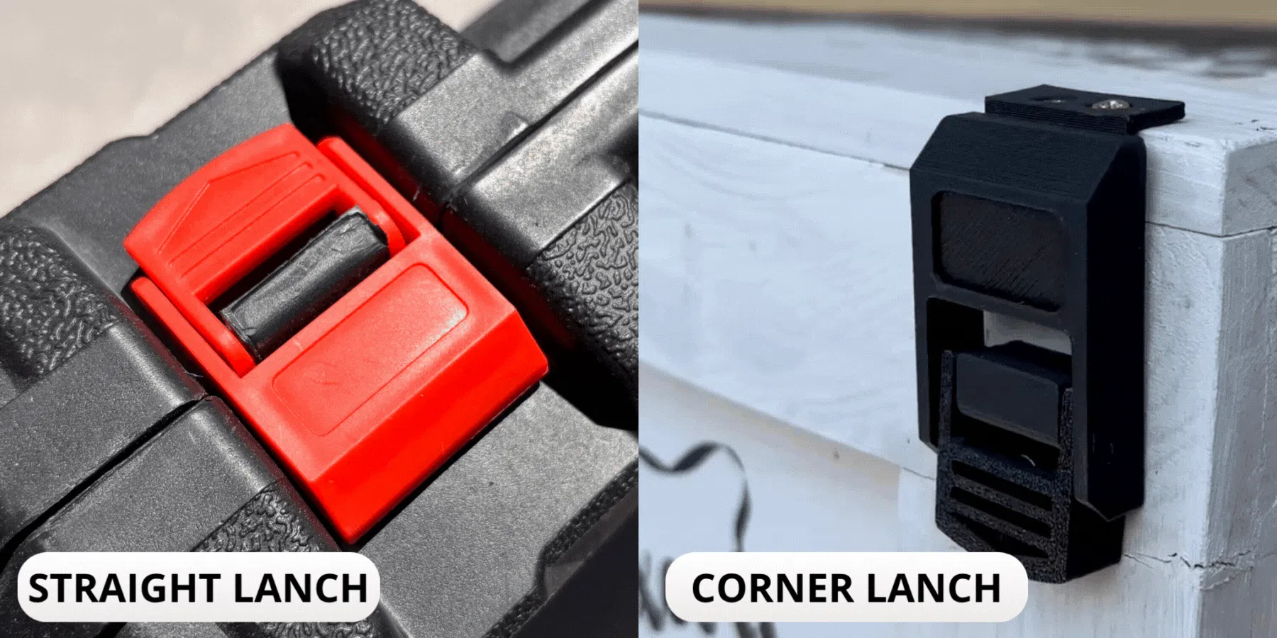 locking latch - two types