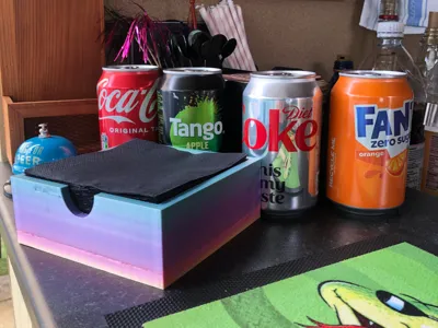 napkin holder for smaller bar napkins