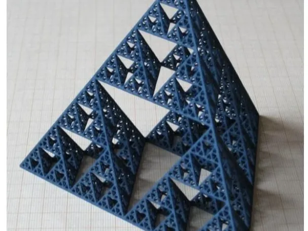 Thetraedron of Sierpinski Triangles