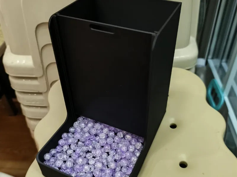 自动垂落零件盒，串珠盒，手工盒