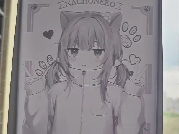 甘城猫猫透光浮雕