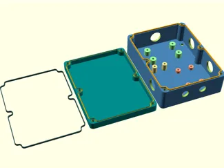 Stable and waterproof OpenSCAD case V7.4 by pbtec