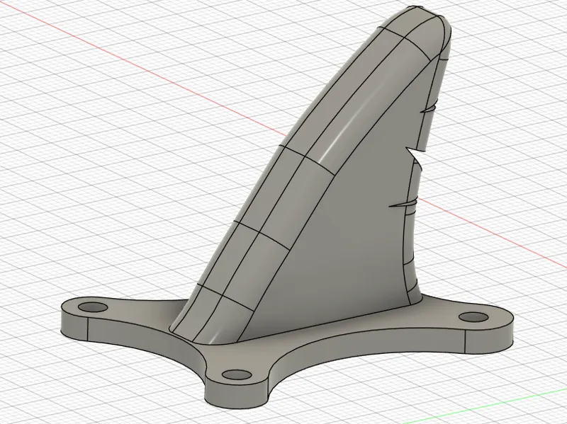 Nazgul 5 ECO  Shark fin/LIPO protector