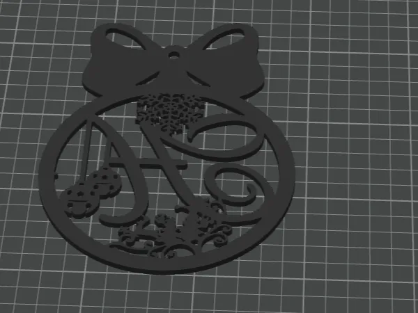 christmas ornament h