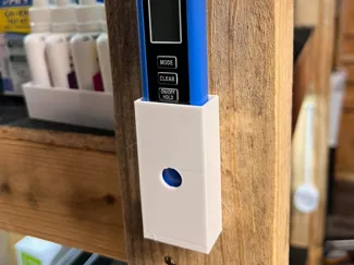 TDS/Ph meter hanger/organizer