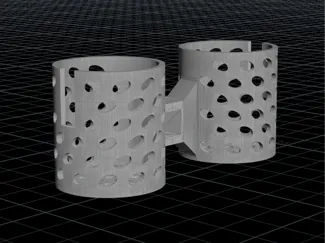 Kawasaki KRX 1000 T-Bar Cup Holder big cups remix 