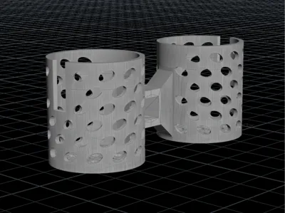 Kawasaki KRX 1000 T-Bar Cup Holder big cups remix 