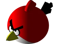 Figurine Angry Bird rouge — photo 1