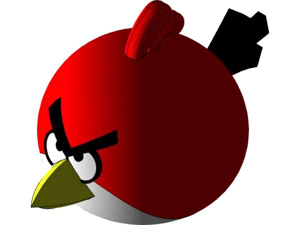 Figurine Angry Bird rouge