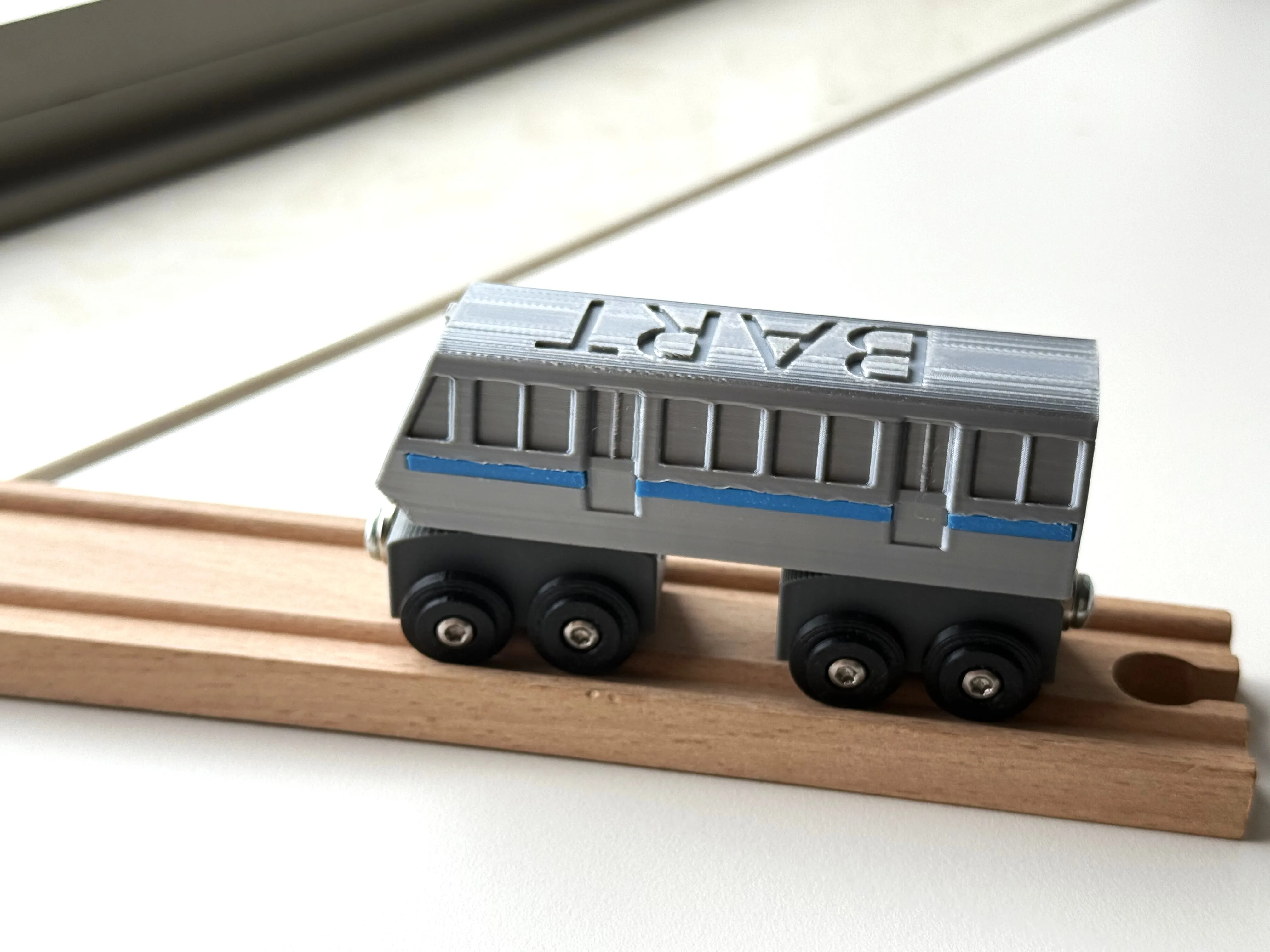 BART Bay Area Rapid Transit train-BRIO/IKEA/HAPE - Free 3D Print Model ...