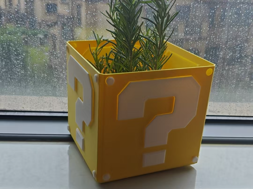超级马里奥问号花盆