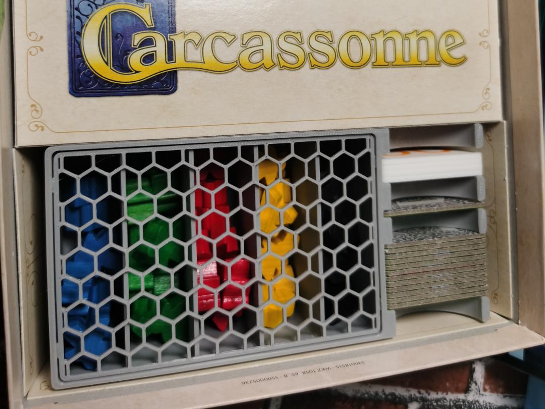 Carcassonne 3.0 Insert (New Swan Castle, Zhiyanjia, Genuine)
