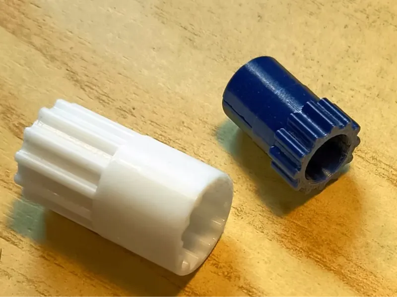 Tire valve cap wrench (e.g. for MI Scooter)