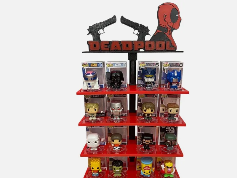 Deadpool bitty pop display