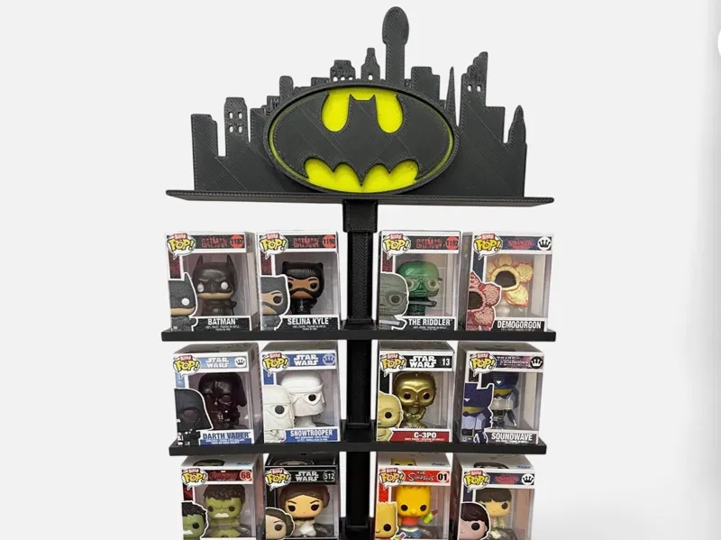 bat man bitty pop display