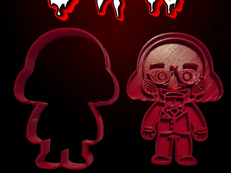 SAW-Billy the Puppet Cookie Cutter & Embosser