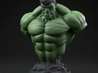 Buste de Hulk (Marvel) - fan art — photo 1