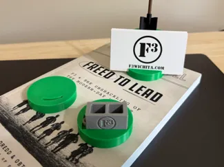 F3 Desktop Shovel Flag