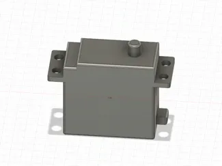MG996R Servo 3d Model