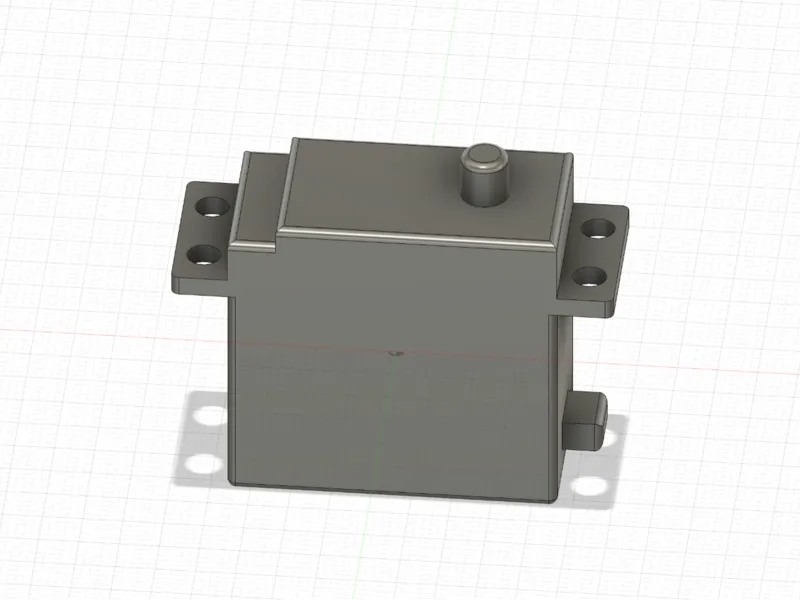 MG996R Servo 3d Model