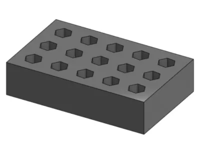 Compact 3x5 Bit Holder – Clean & Practical