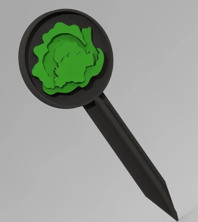 Vegetable garden markers  /Tabliczka infor ogród 