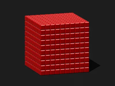 Base 10 Blocks - 1000
