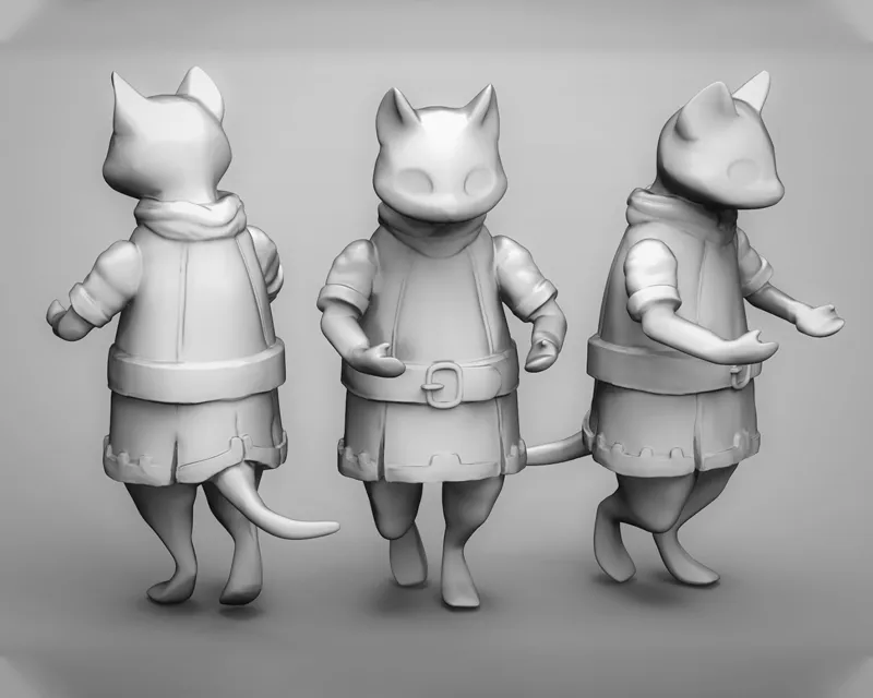 Monster Hunter Baker Cats Palico / Felyne