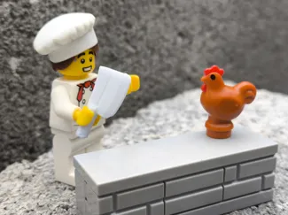 LEGOs Cuchillo de cocina