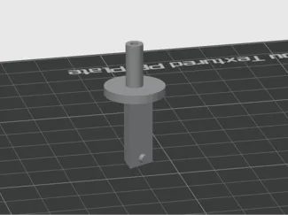 SPINDLE FOR MOTORISED HANDLE MAKEUP CLEANER