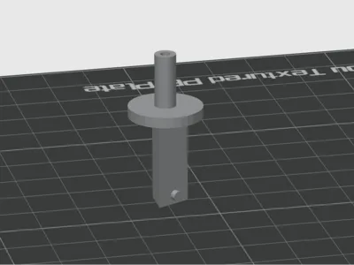 SPINDLE FOR MOTORISED HANDLE MAKEUP CLEANER