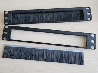 10 inch Rack Brush Panel – 1U - LAB RAX