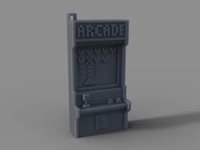 Pixel Arcade Keychain – Miniature Retro Gaming Console