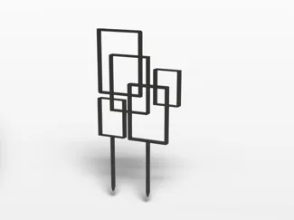 Rectangular Plant Support