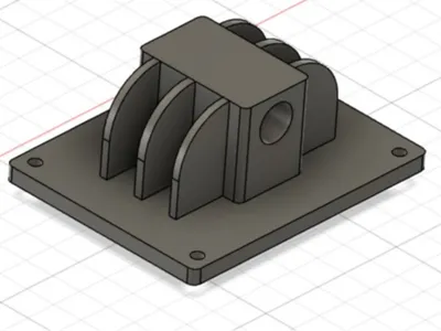 Rack support - Lamp rack support